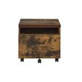 Acme Furniture Industry Bob File Cabinet, Weathered Oak 92398